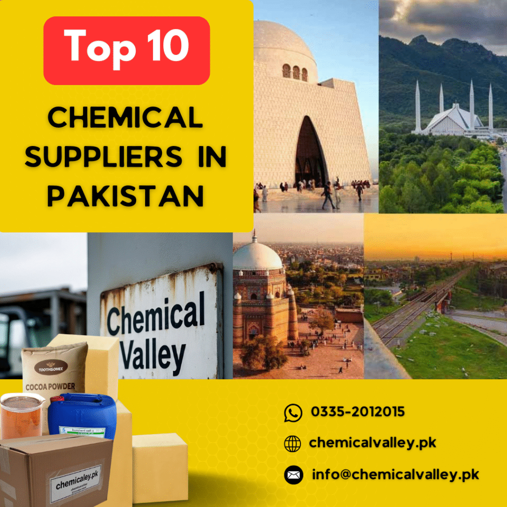 Chemical Suppliers in Pakistan