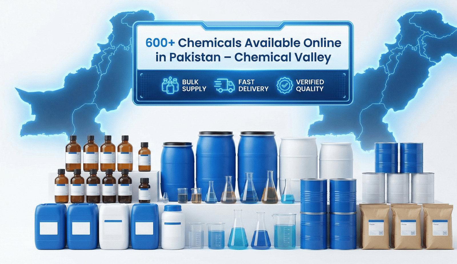 600+ Chemicals Available at Chemical Valley Pakistan