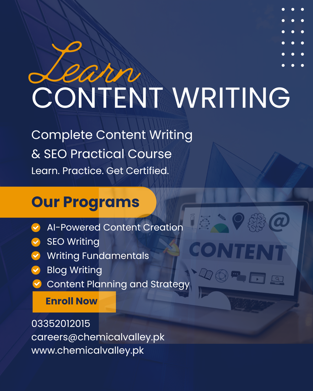 Content Writing Course | Practical SEO Training |Certificate