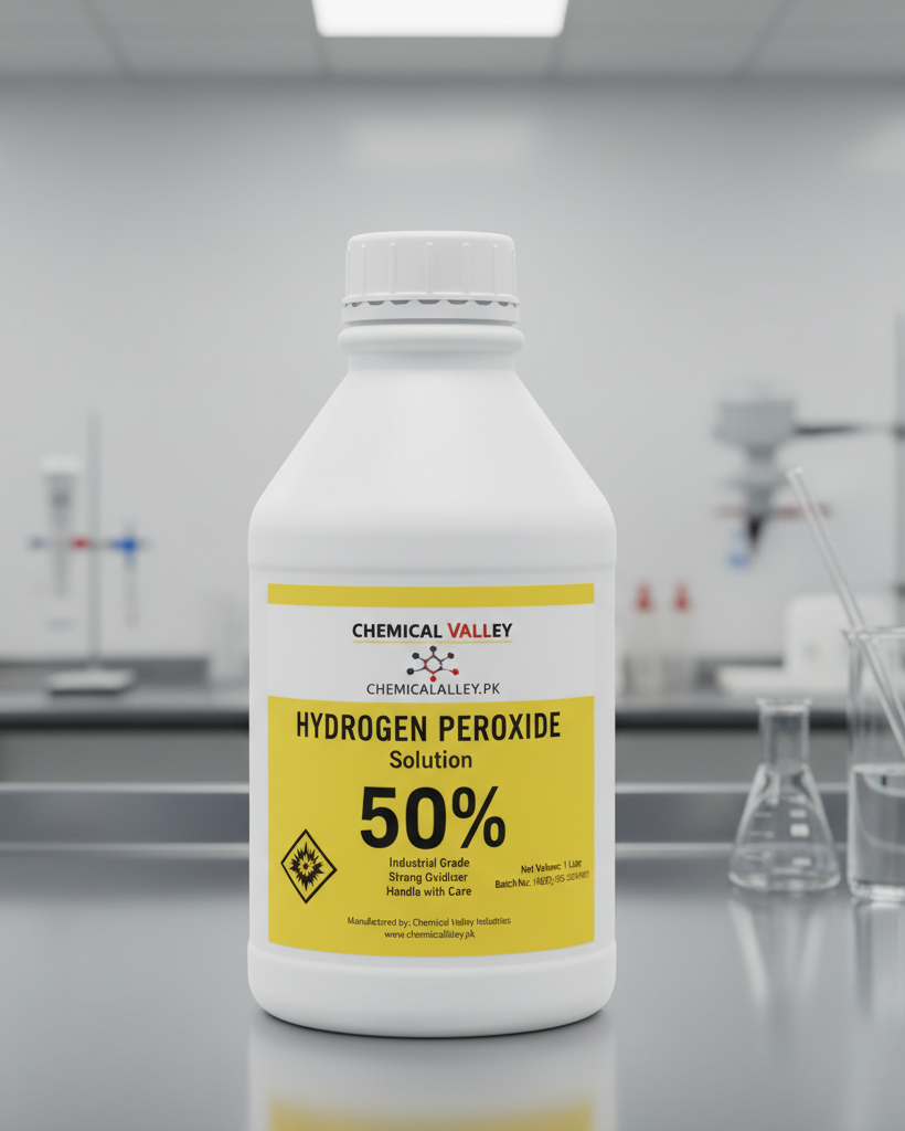 Hydrogen Peroxide 50% Industrial Grade in Pakistan - Chemical Valley