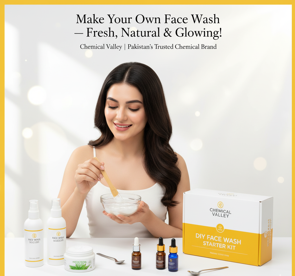 DIY Facewash Starter Kit Pakistan by Chemical Valley