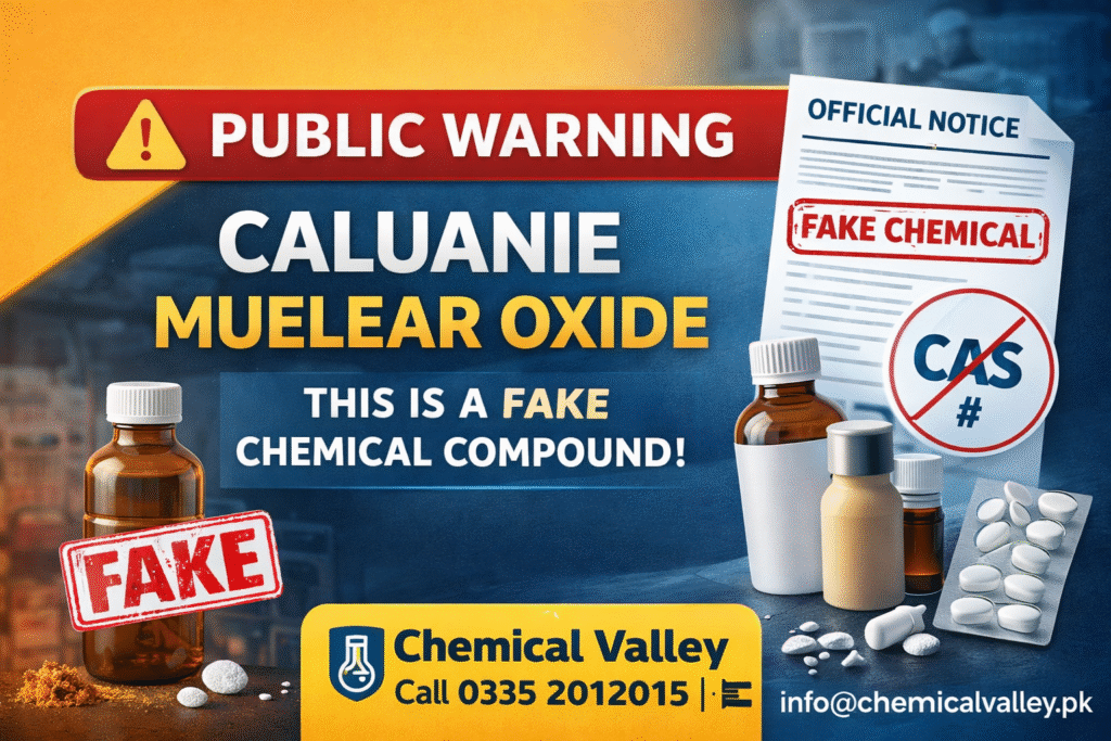 caluanie muelear oxide pakistan chemical valley, Caluanie Muelear Oxide Fake Chemical Awareness by Chemical Valley Pakistan